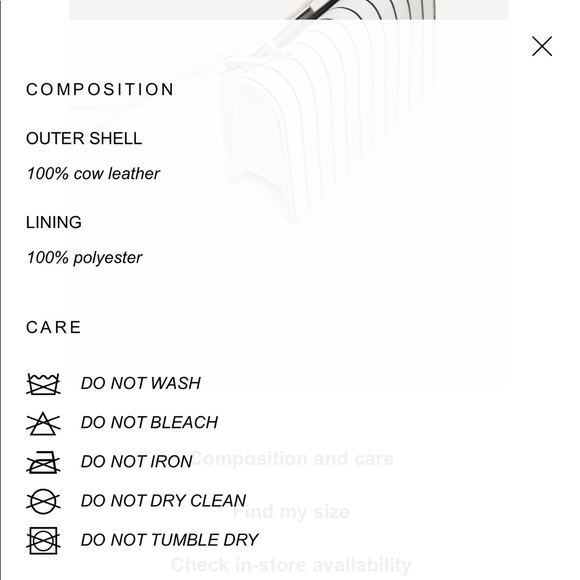 Zara-CONTRASTING STRIPES LEATHER CROSSBODY BAG 🤡 - Picture 6 of 7